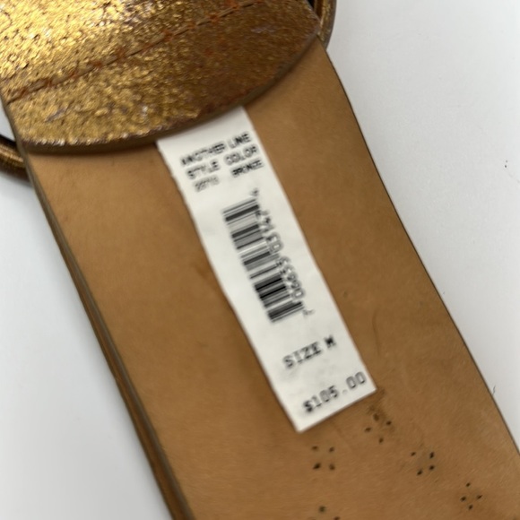 Distressed Italian Leather Studded Belt Size M-New With Tag MSRP $105 - Picture 5 of 6